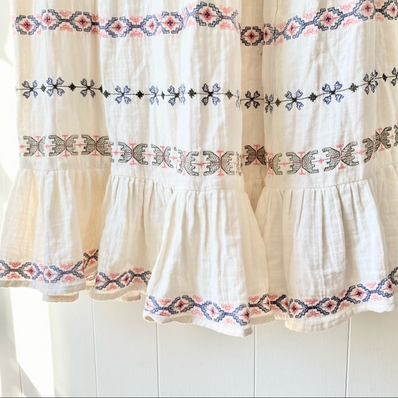 NWOT Lucienne Embroidered Maxi Dress by Anthropologie Size 6 - Picture 7 of 11